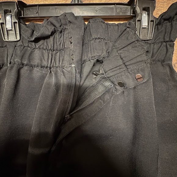 J. Crew Viscose/Lyocell/Linen Blend Paperbag Pants Size 6 - Picture 3 of 4